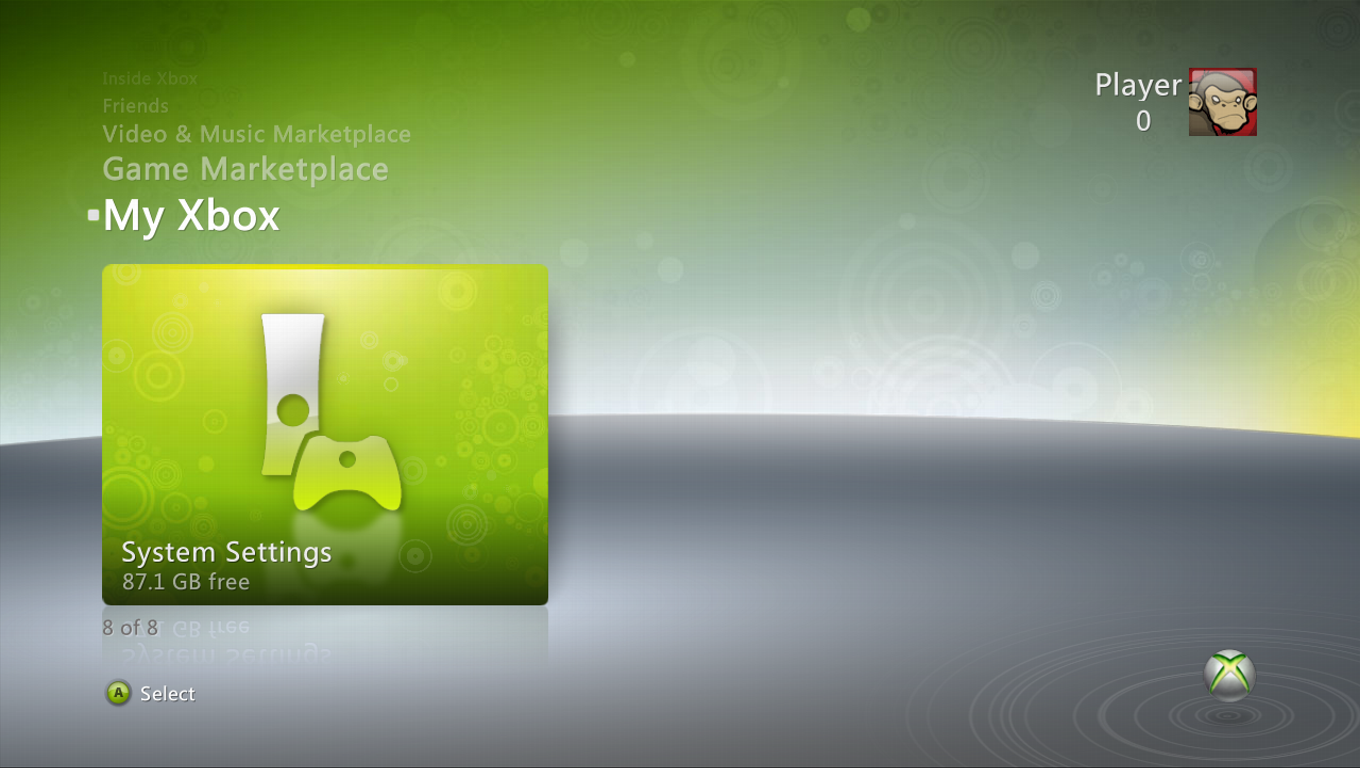 NXE: My Xbox